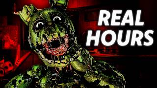 This FNAF 3 Remake Uses REAL LIFE Hours [upl. by Gayn580]