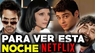 10 RECOMENDACIONES de PELICULAS para ver esta NOCHE en Netflix 🍿🤩8 [upl. by Kitti]