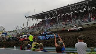 Steele County Fair owatonna 2018 mighty full size trucks [upl. by Jolie186]