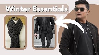 7 Winter Essentials for Men  Winter outfits men [upl. by Malva]