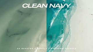 30 Clean Navy Lightroom Presets Desktop and Mobile Versions  Minimal Elegant Filters for Portrait [upl. by Howell]