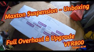 VFR800 Maxton Suspension  Unboxing  Suspension Overhaul amp Upgrade [upl. by Braswell997]