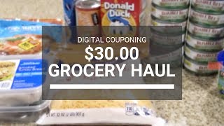 ALBERTSONS 3000 GROCERY HAUL  DIGITAL COUPONING [upl. by Bathilda]