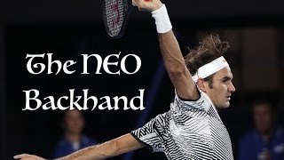 Roger Federer  The NEO Backhand Australian Open 2017 [upl. by Gideon588]