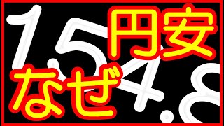 止まらない円安！なぜ歯止めが利かないのか！？ [upl. by Eeleak]