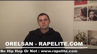 Orelsan  Interview Perdu davance [upl. by Aipotu]