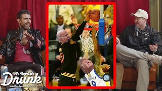 Trump Vs Biden in Basketball  We Might Be Drunk [upl. by Strohbehn]