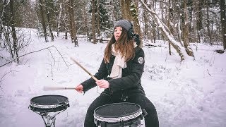 Thunder  Imagine Dragons  Drum Cover by TheKays [upl. by Nevet]