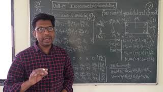 Finite Element MethodUnit 4Lecture 7 Strain Displacement Matrix in Isoparametric Formulation [upl. by Vail]