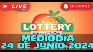 ✅ Loteria Georgia en Vivo Mediodia 🌞 Resultados de hoy 24 de Junio del 2024 [upl. by Nutsud751]