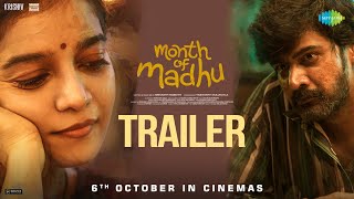 Month Of Madhu  Official Trailer  Naveen Chandra Swathi Reddy  Srikanth Nagothi  Achu Rajamani [upl. by Inahet196]