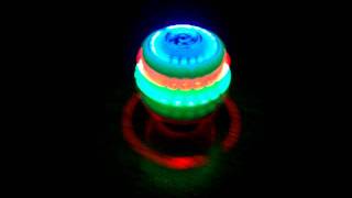 Laser Sevivon Dreidel 64 Colors Sings in Hebrew [upl. by Dorena]