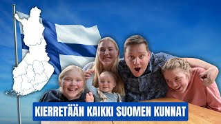 Käydään KAIKISSA Suomen kunnissa  SUOMIREISSU alkaa [upl. by Giddings738]