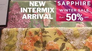 Sapphire sale 50 off todayamp New collectionSapphire new intermix arrivalsia vlogs [upl. by Irfan]