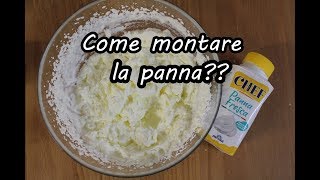 COME SI MONTA LA PANNA Video base N°1 [upl. by Lazes327]