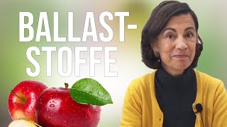 Was sind Ballaststoffe und worin sind sie enthalten Teil 1 – mit Dagmar von Cramm [upl. by Norrabal]