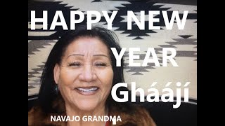 2 Navajo Grandma quotNAVAJO HAPPY NEW YEARquot [upl. by Arelc]