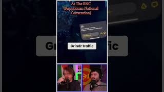 Grindr App CRASHES at the RNC [upl. by Yeroc616]