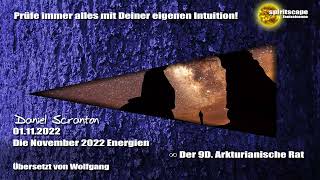 Die November 2022 Energien – Der 9D Arkturianische Rat [upl. by Sirkin777]