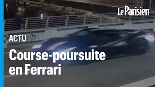 Les images du pilote de F1 Charles Leclerc en train de pourchasser les voleurs de sa montre [upl. by Nahama]