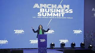 AMCHAM Business Summit 2024  Keynote Address by Hon Gina M Raimondo US Secretary of Commerce [upl. by Nide]