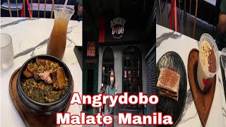 Angrydobo Malate Manila  Adobo ni Judy Ann Santos  Philippines [upl. by Horatia]