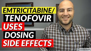 Truvada EmtricitabineTenofovir  Uses Dosing Side Effects  Medication Review [upl. by Enehs]