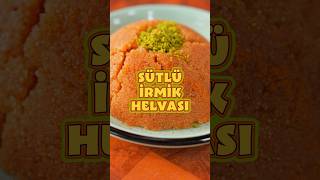 Sütlü İrmik Helvası 😋 yemekcom irmikhelvasi irmikhelvasıtarifi [upl. by Carrel883]