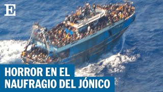 GRECIA Naufraga un pesquero en el Mar Jónico y mueren al menos 80 personas  EL PAÍS [upl. by Rubetta]