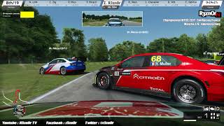 R3E Championnat WTCC 2017  18 KNUTSTORP [upl. by Ttenrag]