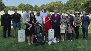 Trump staff got into physical altercation with Arlington National Cemetery staff reports say [upl. by Sheelah]