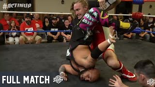 Dezmond Cole vs Brad Cashew  Limitless Wrestling University Rules Beyond Chaotic [upl. by Atnes]