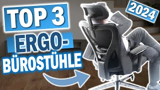 TOP 3 ERGONOMISCHE BÜROSTÜHLE  Test amp Vergleich 2024 [upl. by Neelyhtak]