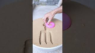 shorts metal sand satisfying diy experiment art صناعات من صهر المعادن صناعات المنيم نحاس حديد [upl. by Yenalem]