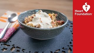 Bircher Muesli Recipe  Heart Foundation NZ [upl. by Fabyola]