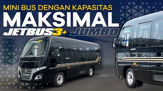 Mini Bus dengan Kapasitas Maksimal  Private Coach Jetbus3 Jumbo Karoseri Adi Putro [upl. by Seale]