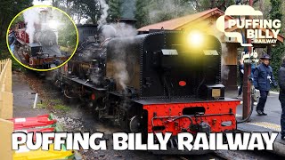 Puffing Billy Railway  Australias Most Famous Steam Train 13th June 2024 [upl. by Ebneter]