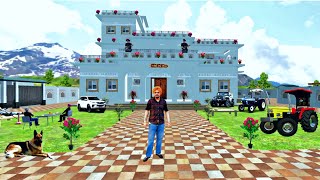 sidhu moose wala game  sidhu Moose wala ki haveli tractor car driving game  indian tractor game [upl. by Olumor]