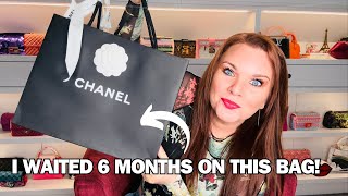 CHANEL BAG UNBOXING UNIQUE amp FABULOUS amp update on where I have been [upl. by Ainesey]