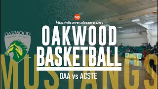 Middle School Basketball with Oakwood Adventist Academy vs ACSTE [upl. by Erina]