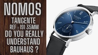 NOMOS TANGENTE 35MM BLUE BAUHAUS TREASURE  REF 191 [upl. by Riesman492]