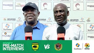 Asante Kotoko vs Legon Cities  Prematch Interviews  Ghana Premier League  MD 29 [upl. by Vastah493]