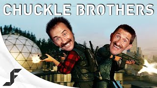 The Chuckle Brothers  COOP Watch Dogs Bad Blood DLC [upl. by Ahsrat]