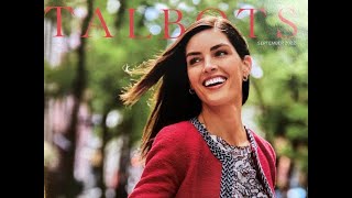 Talbots Catalog Flip Through  September 2022  Womens Clothing amp Accessories  Sizes 024 [upl. by Heti901]