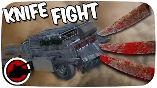 Crossout Builds ✠ KNIFE TO A GUNFIGHT ✠ Crossout Multiplayer PC Gameplay [upl. by Malanie]