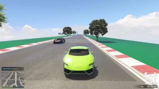 GTA 5 Top Speed Drag Race Pegassi Tempesta vs Reaper [upl. by Ginny940]