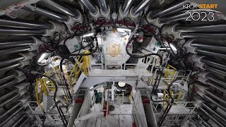 Live Shanghais first metro line crossing Yangtze River under construction [upl. by Rodd]