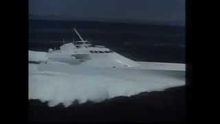 Atlantin Sininen Nauha The Blue Riband 1992 Motor yacht Destriero Italia [upl. by Thetis]