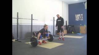 Olympic Lifts Part 2 Second Pull [upl. by Oidiple]