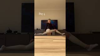 30 day splits challenge 🌻 30dayschallenge splits flexibility stretching [upl. by Collie277]